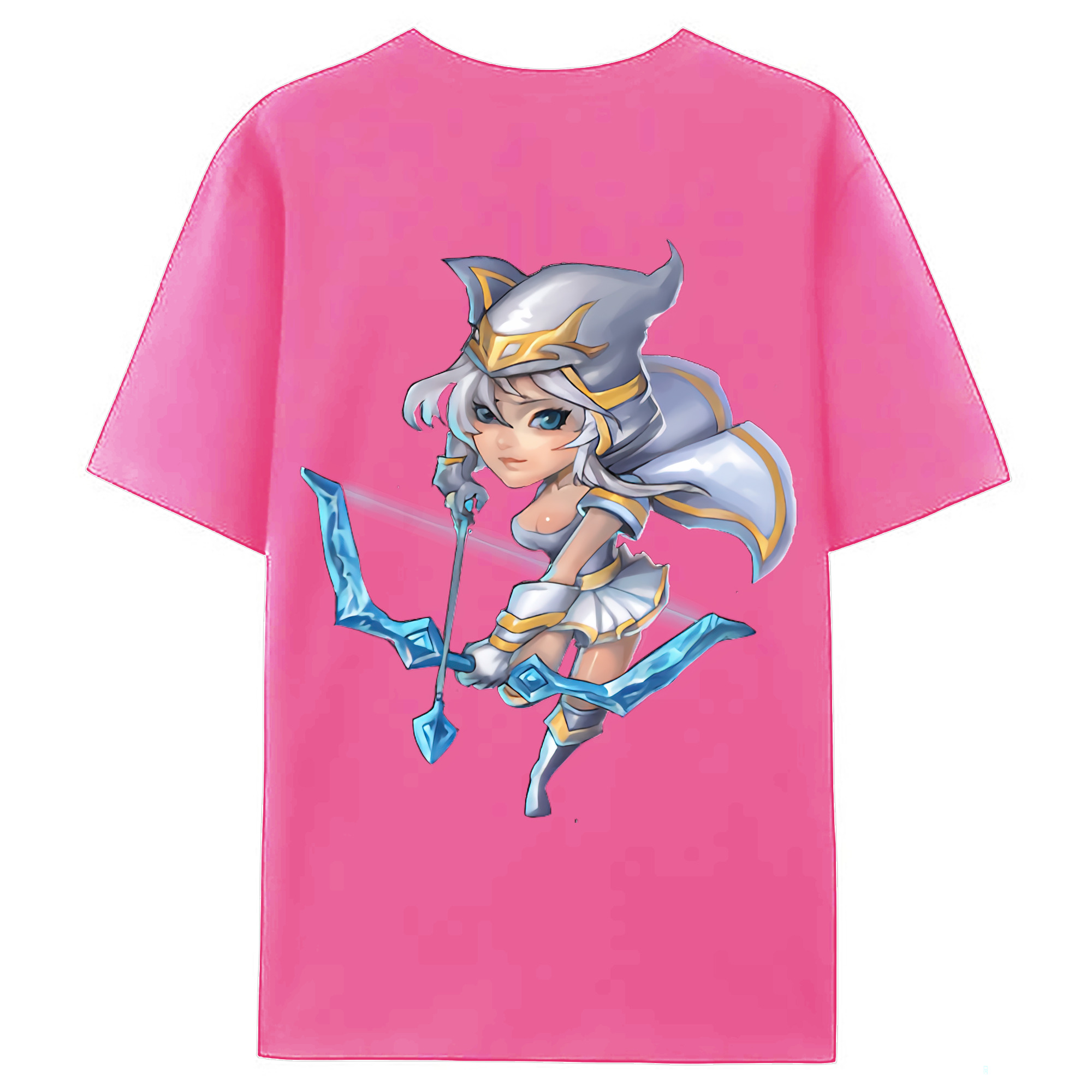 （画像用） リーグ・オブ・レジェンド League of Legends LOL レディース半袖Tシャツ(バックプリント)